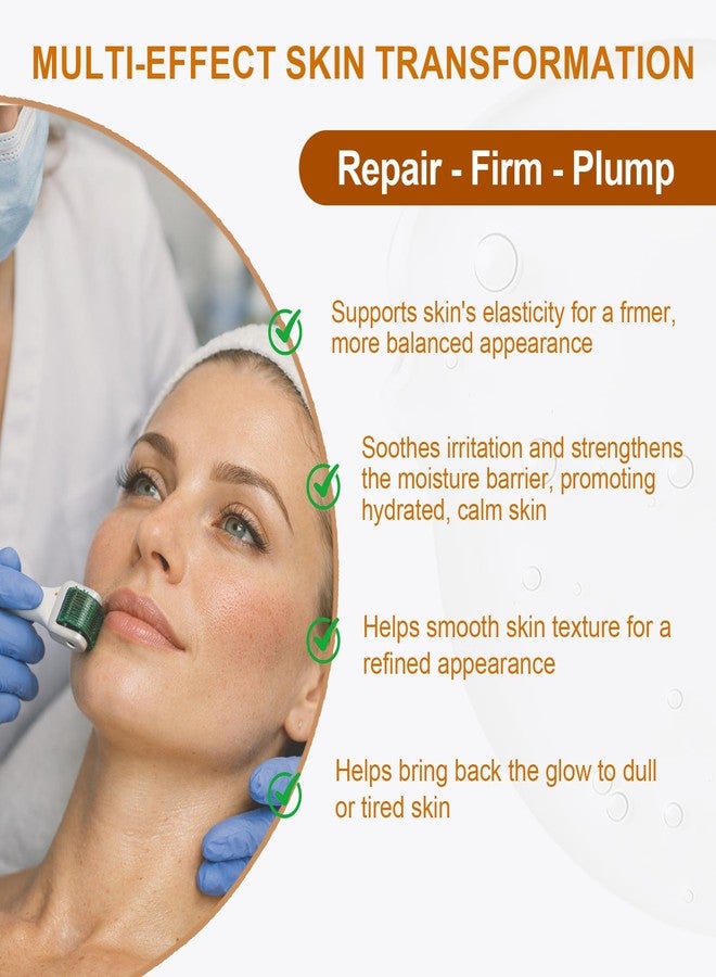 morovan Salmon DNA PDRN Face Serum: Recovery Serum with EGF Peptide Collagen Growth Factor for Sensitive & Post-Microneedling - Soothe Redness & Repair Skin Barrier in 72 Hours - 1 Fl Oz - Image 3